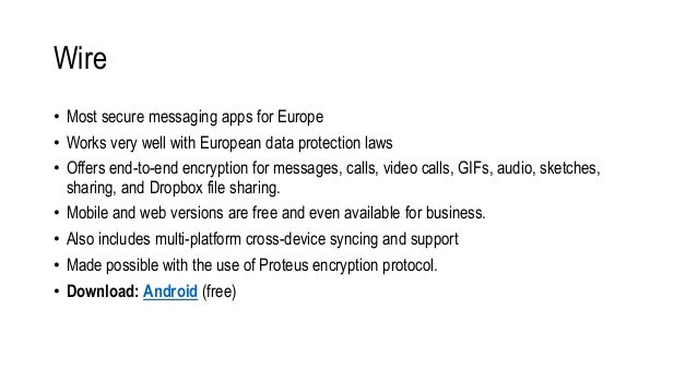 The Most Secure Messaging Apps For Android