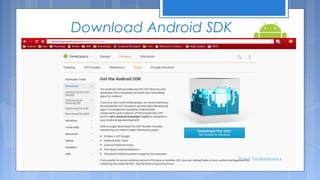 Download Android SDK

Tenet Technetronics

 