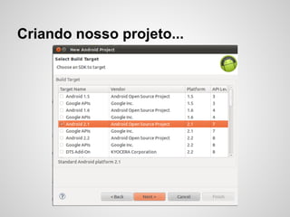 Criando nosso projeto...
 