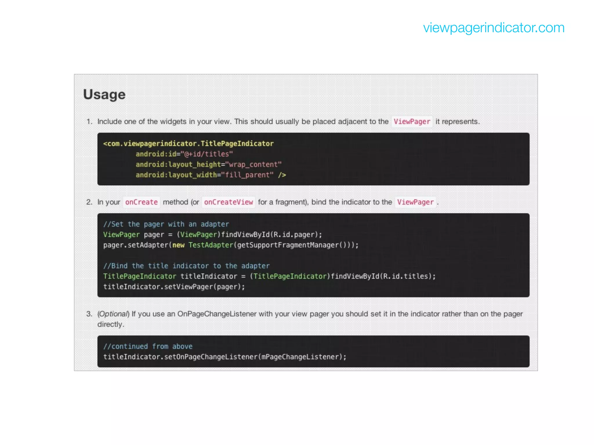 viewpagerindicator.com
 