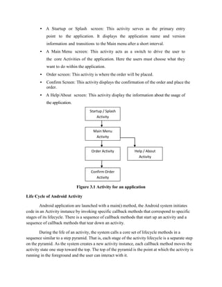 Android building blocks and application life cycle-chapter3 | PDF