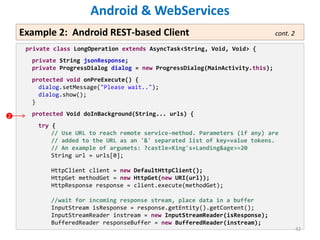Android chapter16-web-services | PDF