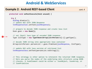 Android chapter16-web-services | PDF