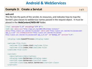 Android chapter16-web-services | PDF