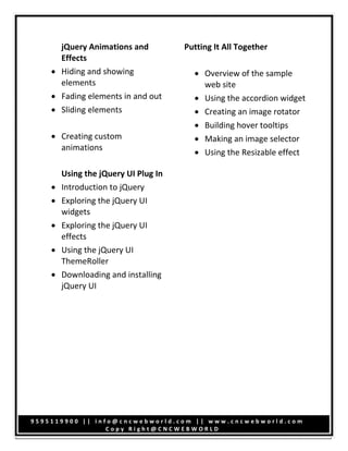 Android classes-in-pune-syllabus | PDF