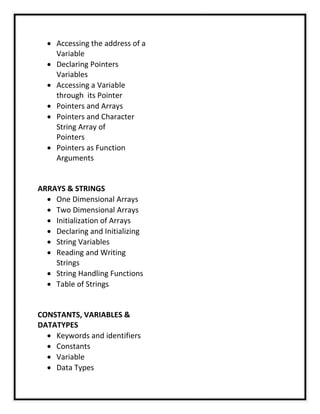 Android classes-in-pune-syllabus | PDF image.