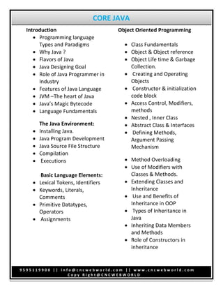 Android classes-in-pune-syllabus | PDF
