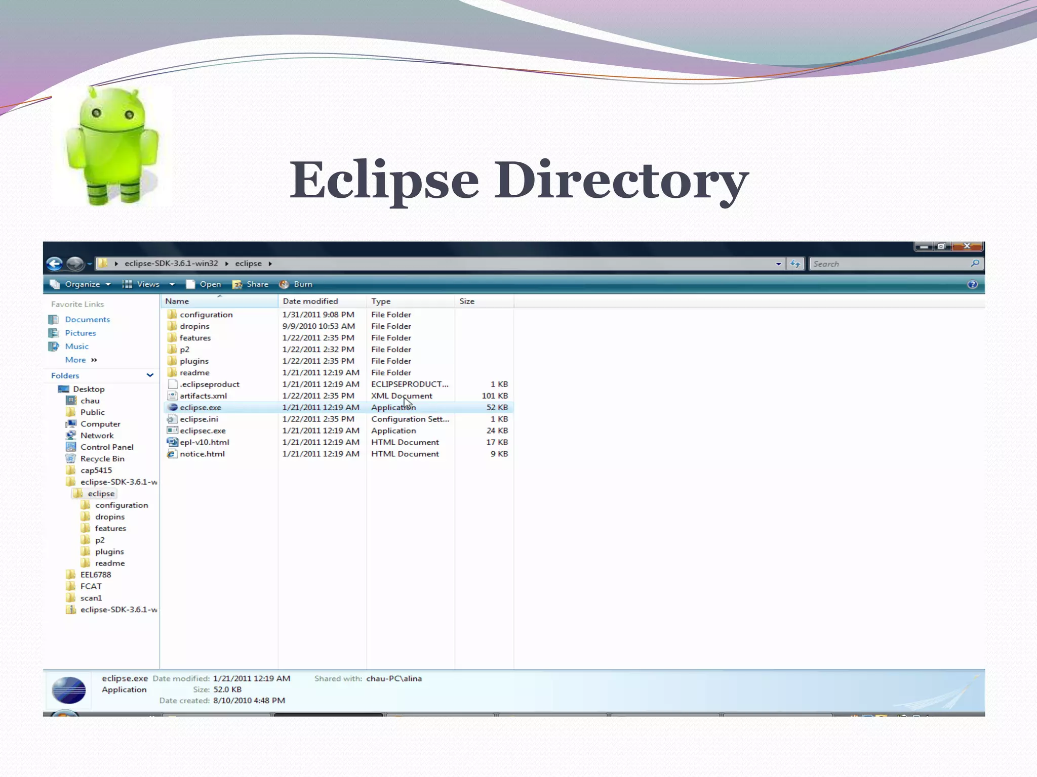 Eclipse Directory
 