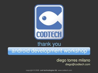 Android Development Workshop