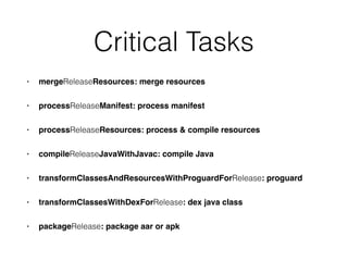 Android gradle-build-system-overview | PDF