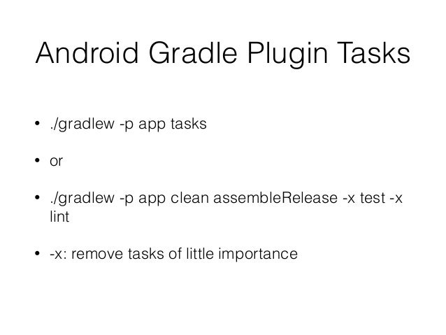 gradle build system