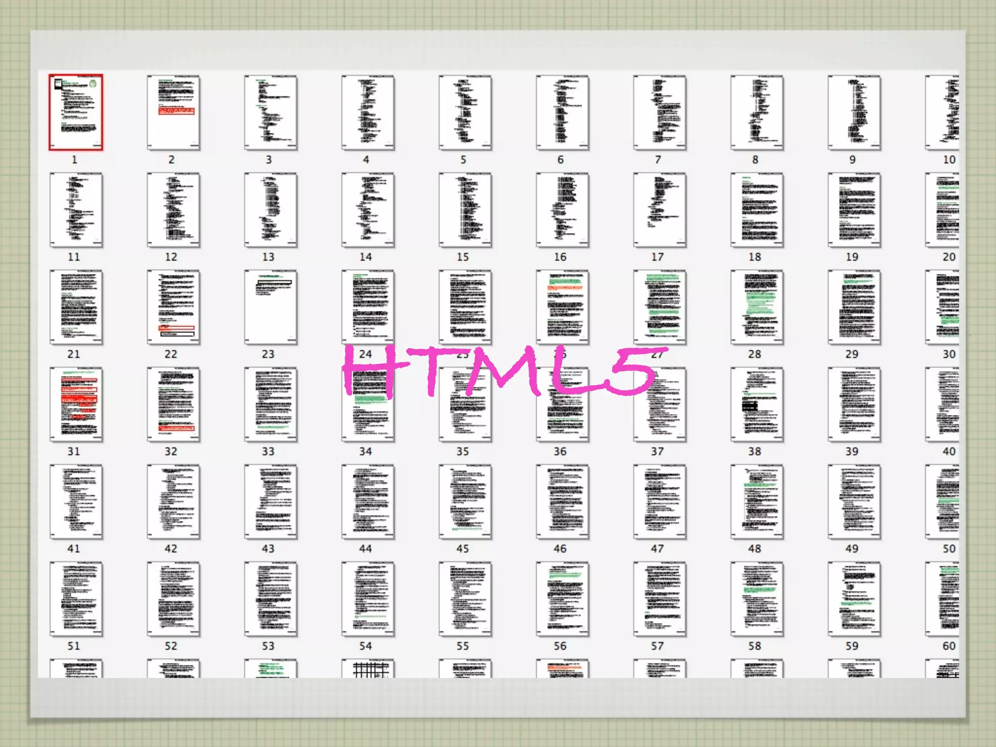 HTML5
 