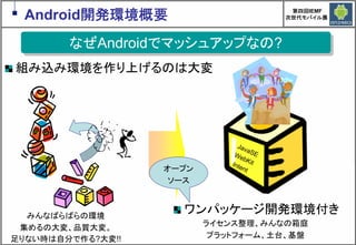 Google Androidの現在と近未来　～マッシュアップにより変革するもの～