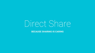 Direct Share
BECAUSE SHARING IS CARING
 
