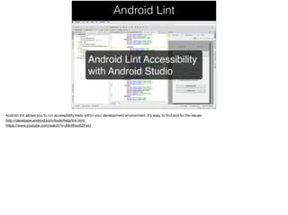 Android Lint
 
