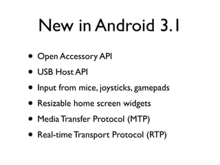 Android - Open Source Bridge 2011