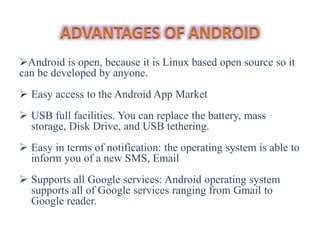 Android ppt | PPTX