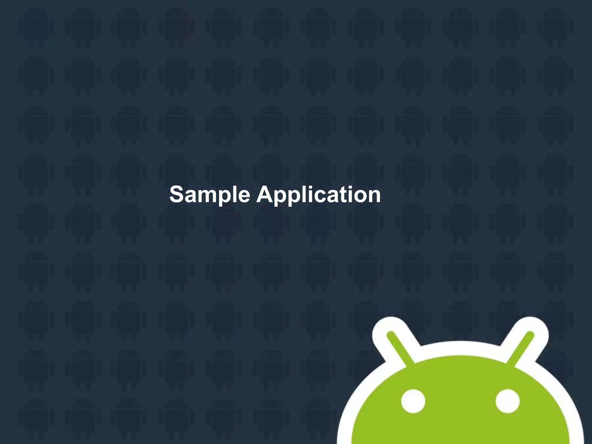 Sample Application 