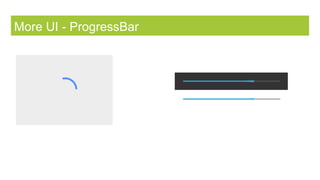 More UI - ProgressBar
 