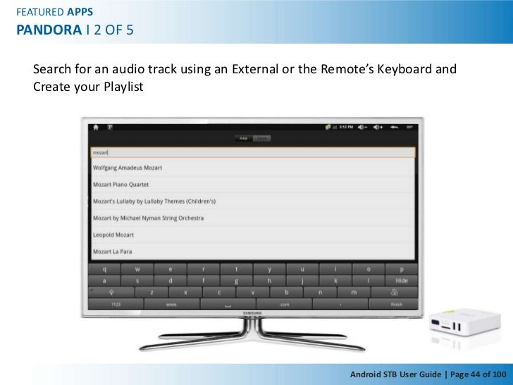 Android STB User Guide