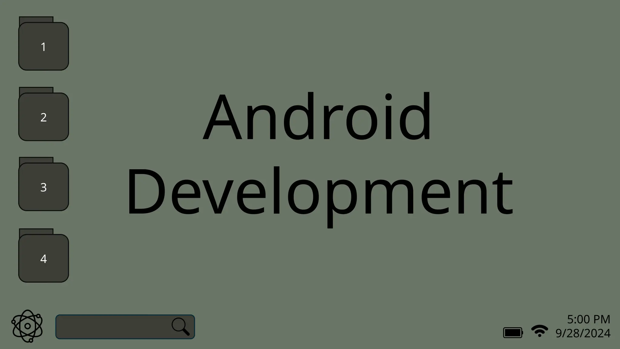 5:00 PM
9/28/2024
1
2
3
4
Android
Development
 