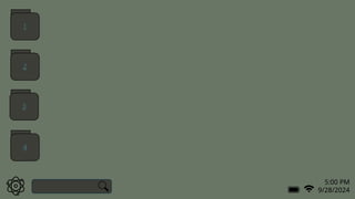 5:00 PM
9/28/2024
1
2
3
4
 