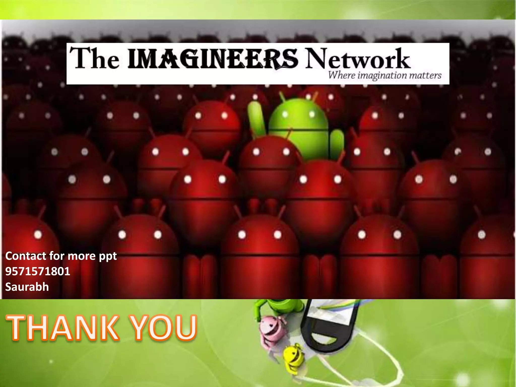 Contact for more ppt
9571571801
Saurabh
 