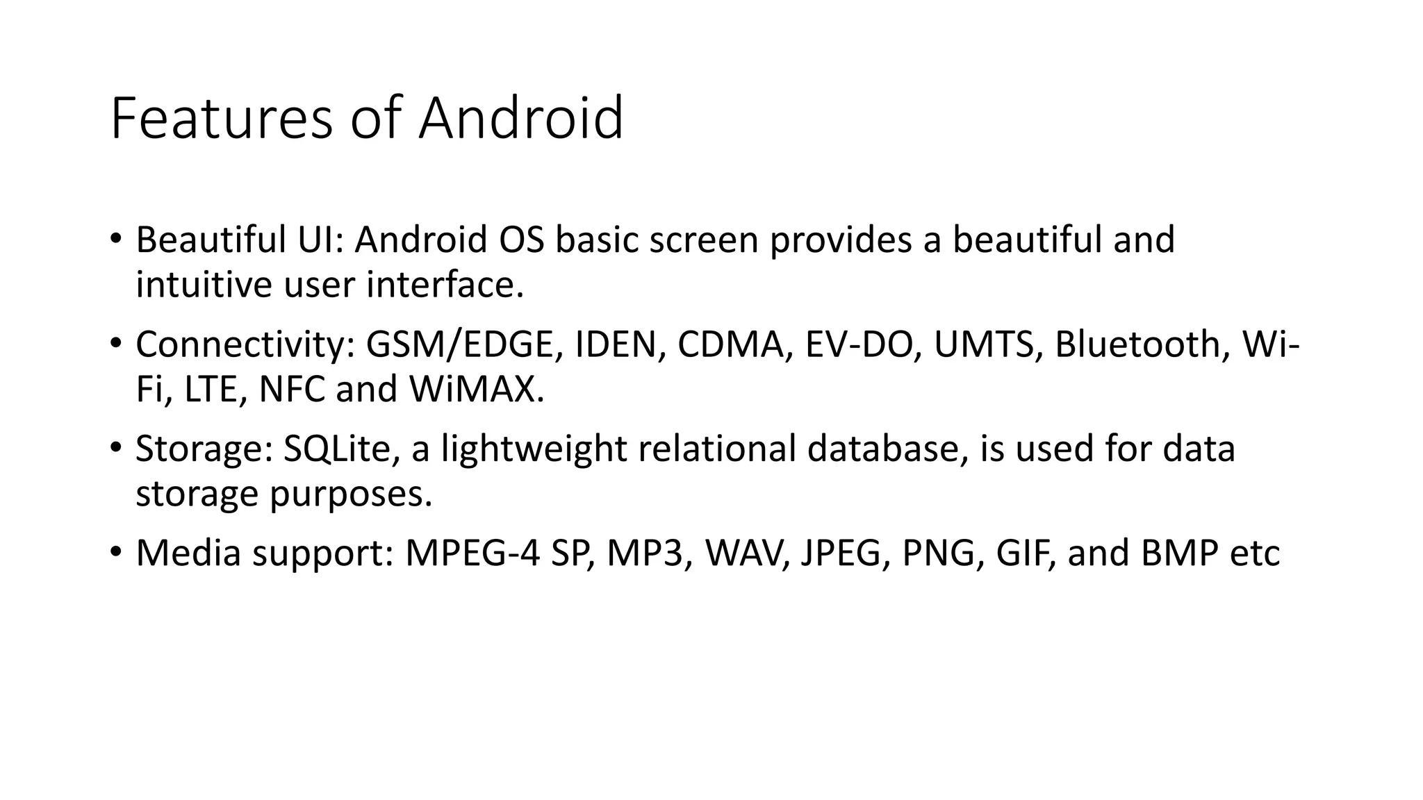 Basics of Android and Android development environment | PPT