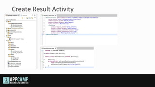 Create Result Activity
 