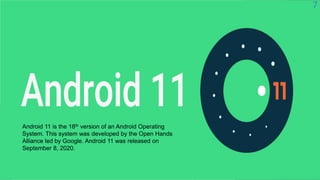 Android 11 | PPTX