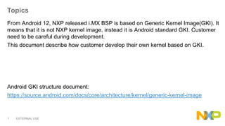 Android 12 GKI development tips kernel module | PDF