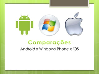Android x Windows Phone x iOS
 