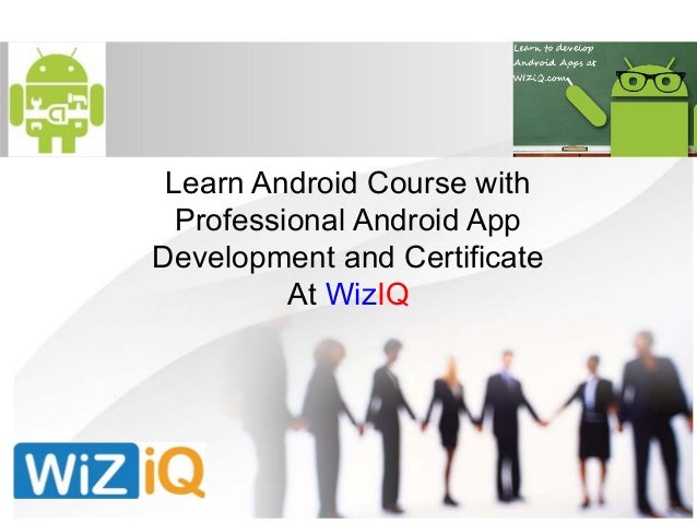 Professional Android Development Course – BCUPBU