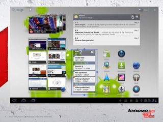 4   ©
    • 2011 Lenovo Confidential. All rights reserved.
 