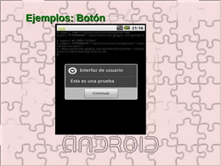 Ejemplos: Botón
 