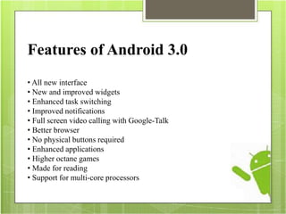 Android 3.0:Honeycomb | PPSX