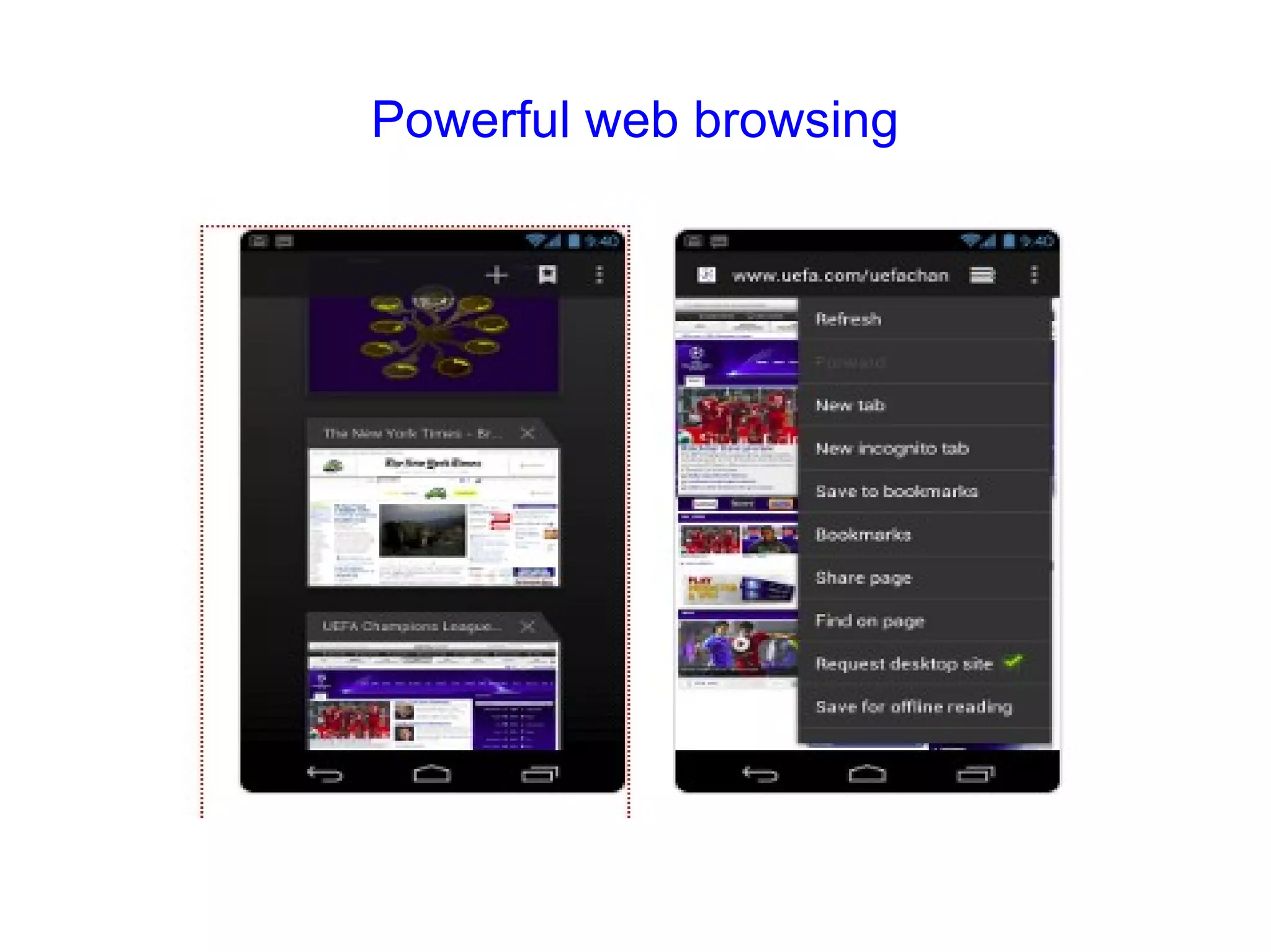 Powerful web browsing 