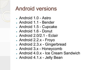 Android 4.1 (Jellybean) | PDF
