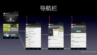 导航栏




      网秦用户体验中心-交互设计师-   帅杰
 