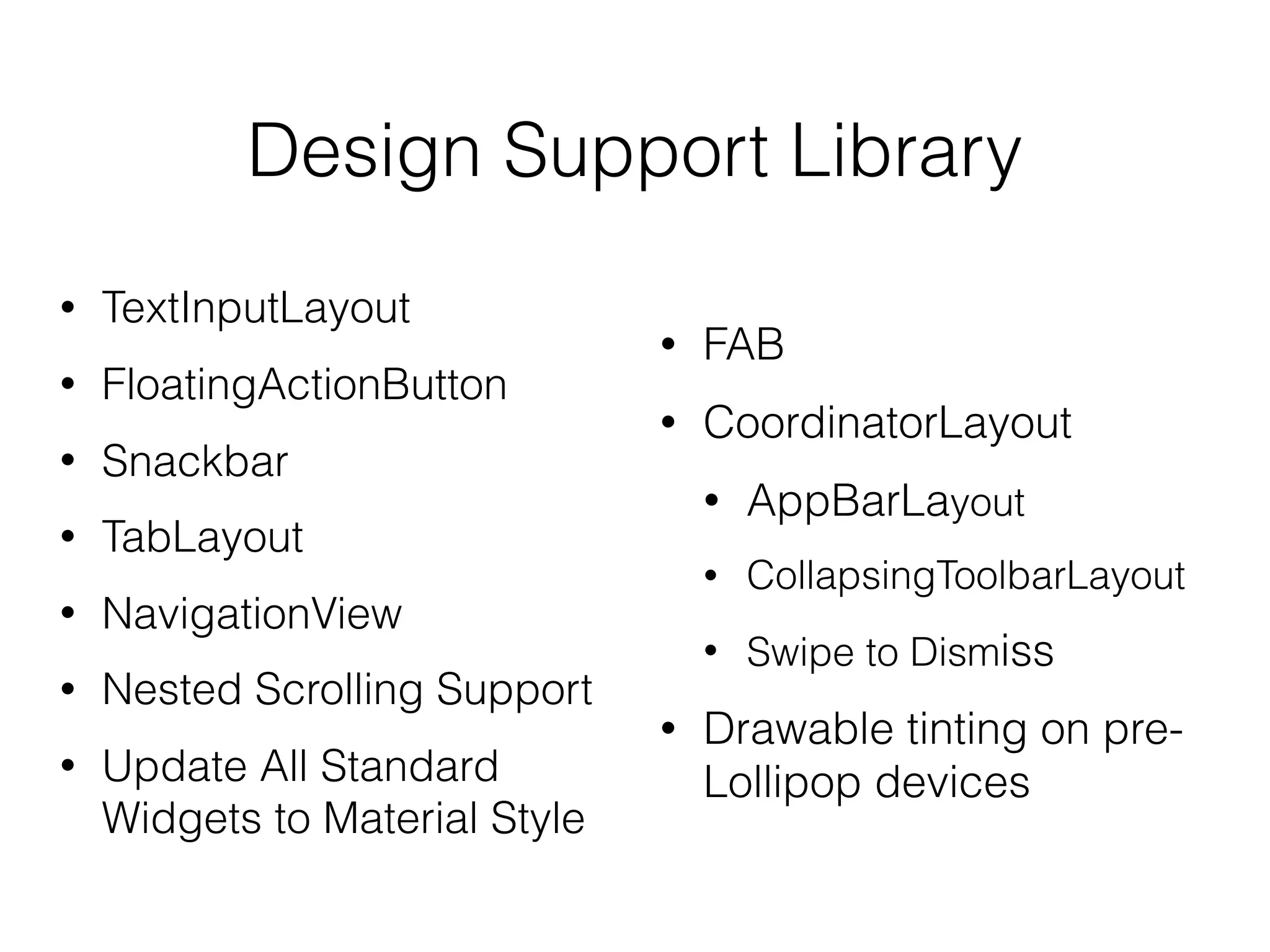 Other features
• Firebase integration
• Heap dump analyse (v1.5)
• Updated Android Gradle Plugin
• Updated Systrace
 