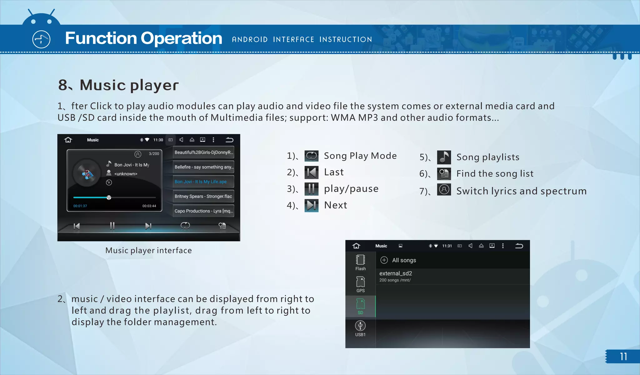 Android 8.0 Aftermarket BMW Navigation Head Unit User Manual