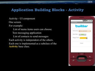 Android Anatomy | PPT | Operating Systems | Computer Software and ...