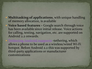 Android and android phones | PPTX