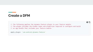 Create a DFM
 