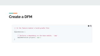 Create a DFM
 