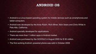 Android apps development - A startup | PPTX