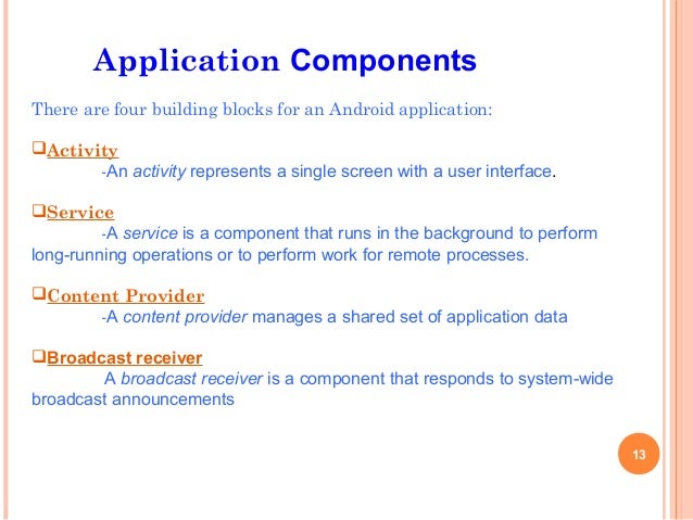 Image result for The Building Blocks of the Android App