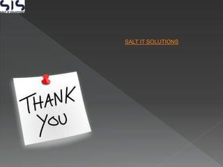 SALT IT SOLUTIONS
 