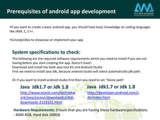 How to build your own Android App -Step by Step Guide | PPTX ...