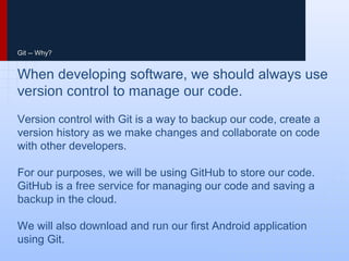 Android Application Development Environment Setup | PPT